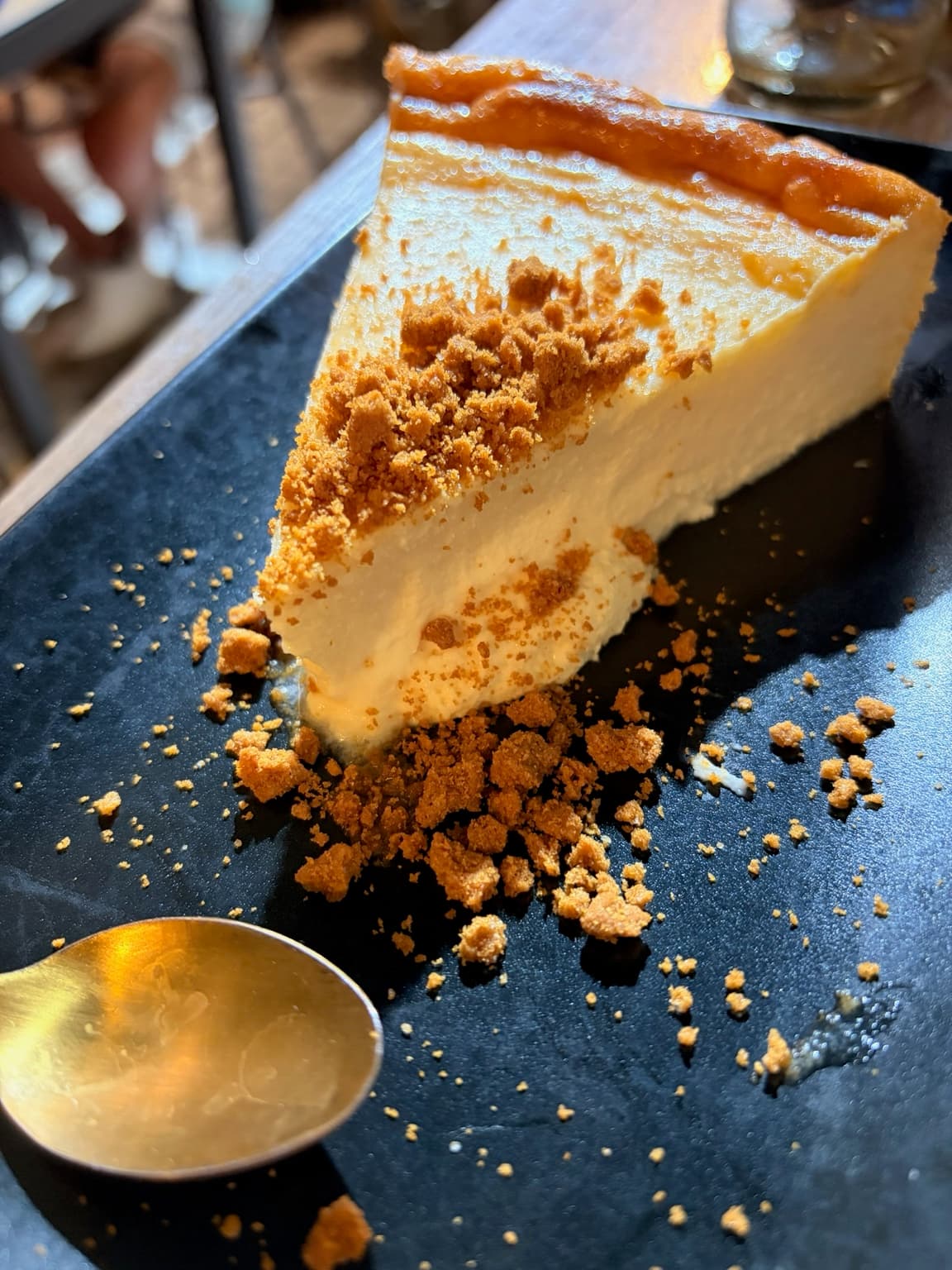 Manchego cheesecake at Tapería Casa La Abuela