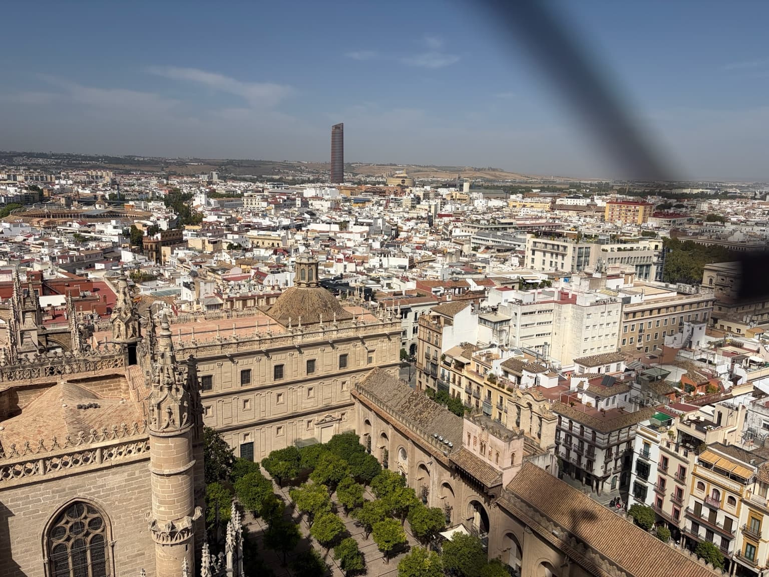 View across Seville from the top of the Giralda
